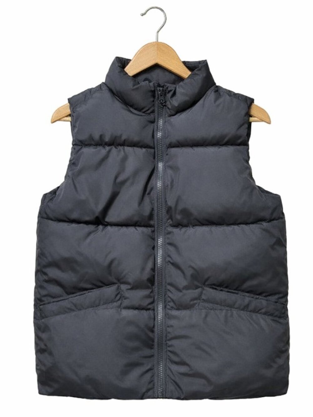 Old Navy Boys Black Puffer Vest Size S 6-7 Kids
